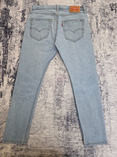 Levi 512 blue denim jeans - blue,