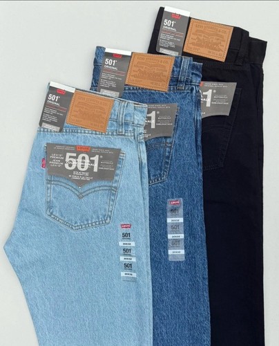 Levis 501 mens denim jeans - 501,