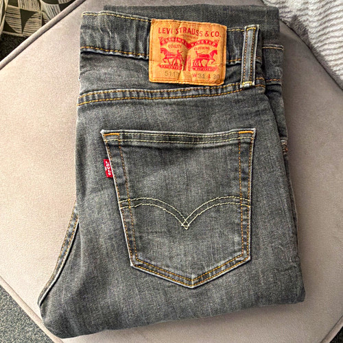 Levi 511 slim fit grey - slim, dark
