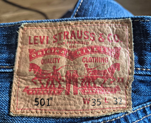 Levi 501 men blue denim - 501, men's