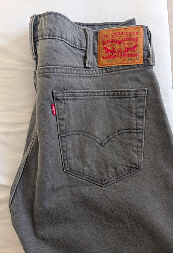 Levi 511 men grey dark - men’s,