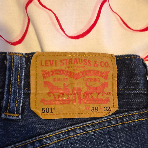 Levi 501 men blue denim - men's,