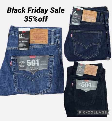 Levis 501 mens - denim, jeans