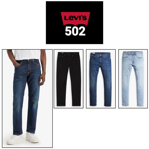 Levis 502 mens taper jeans - 502,