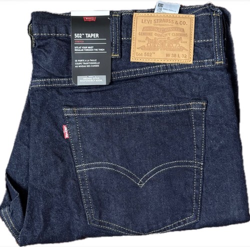 Levis 502 mens denim - 502, jeans